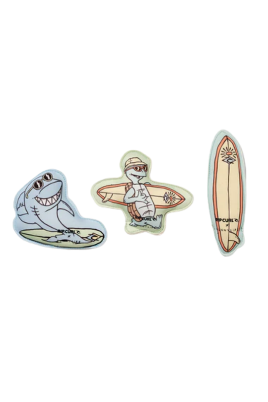 Dive Buddies Shred Turtle Aqua Set of 3