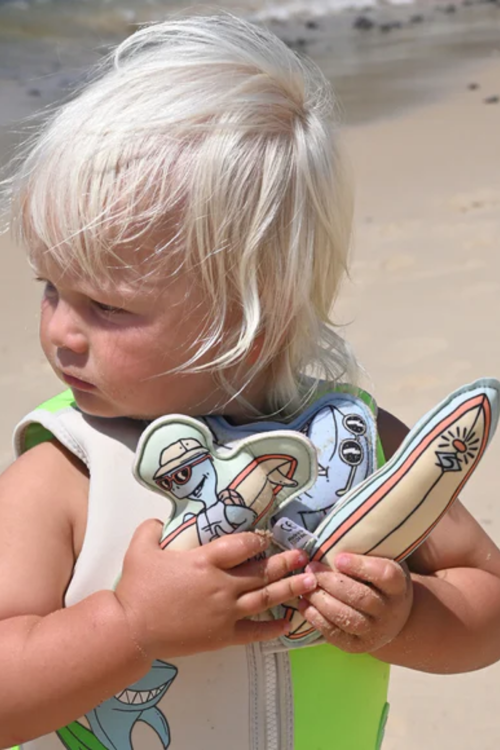 Dive Buddies Shred Turtle Aqua Set of 3