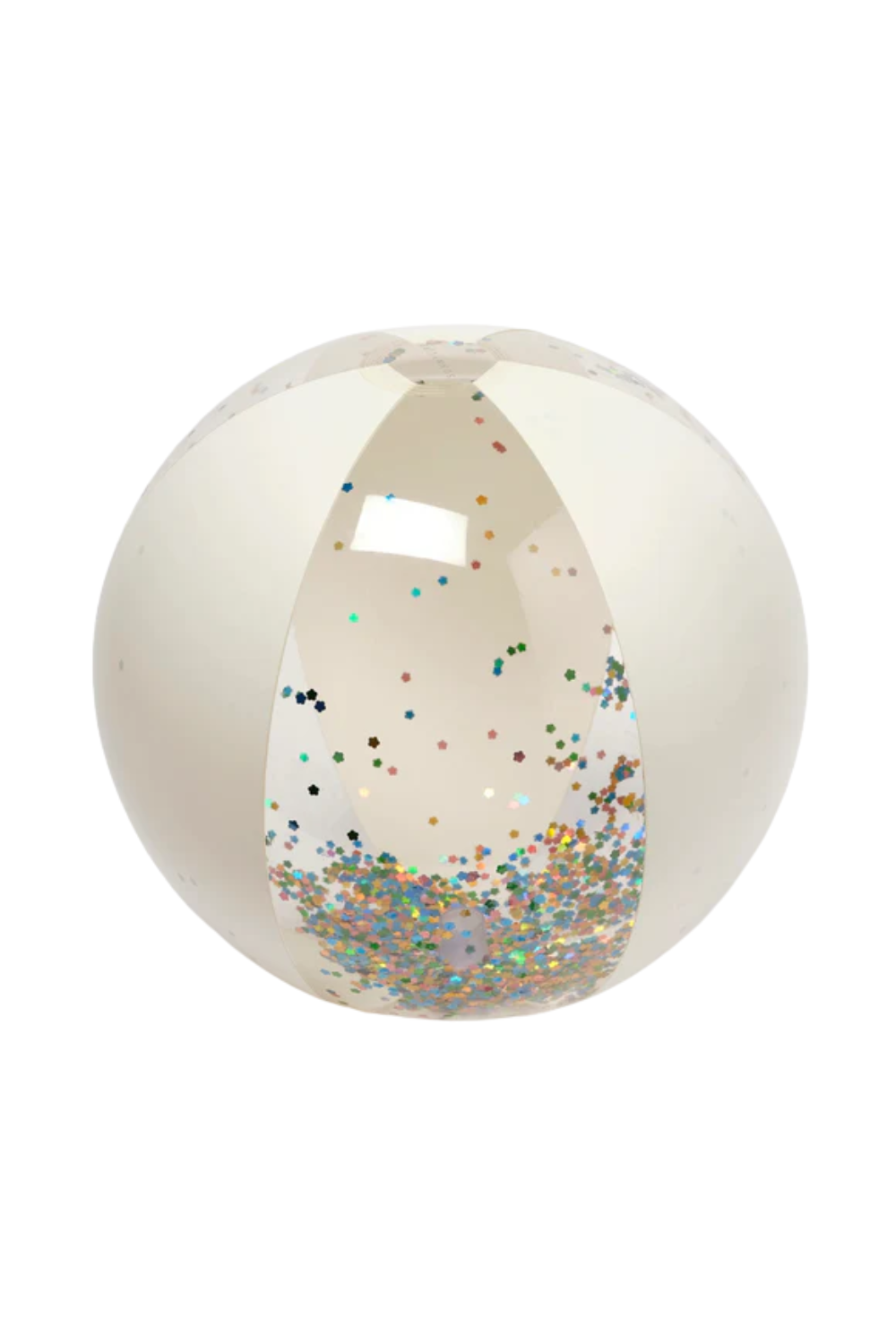 Load image into Gallery viewer, Inflatable Beach Ball Cotton Candy Glitter
