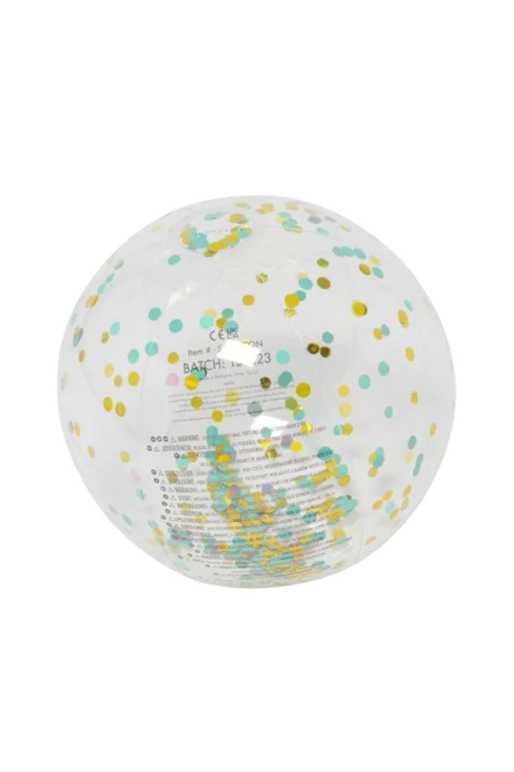 Load image into Gallery viewer, Inflatable Beach Ball Confetti Multi
