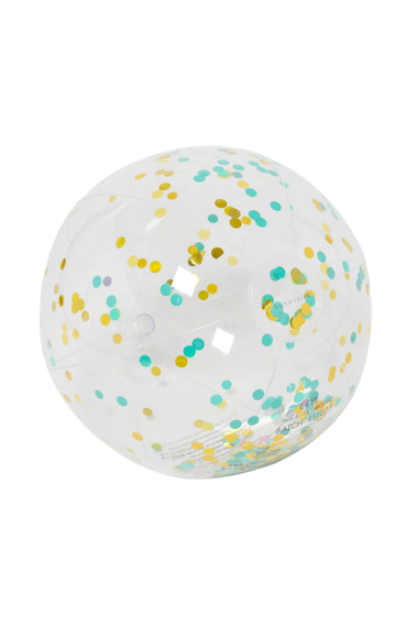 Inflatable Beach Ball Confetti Multi