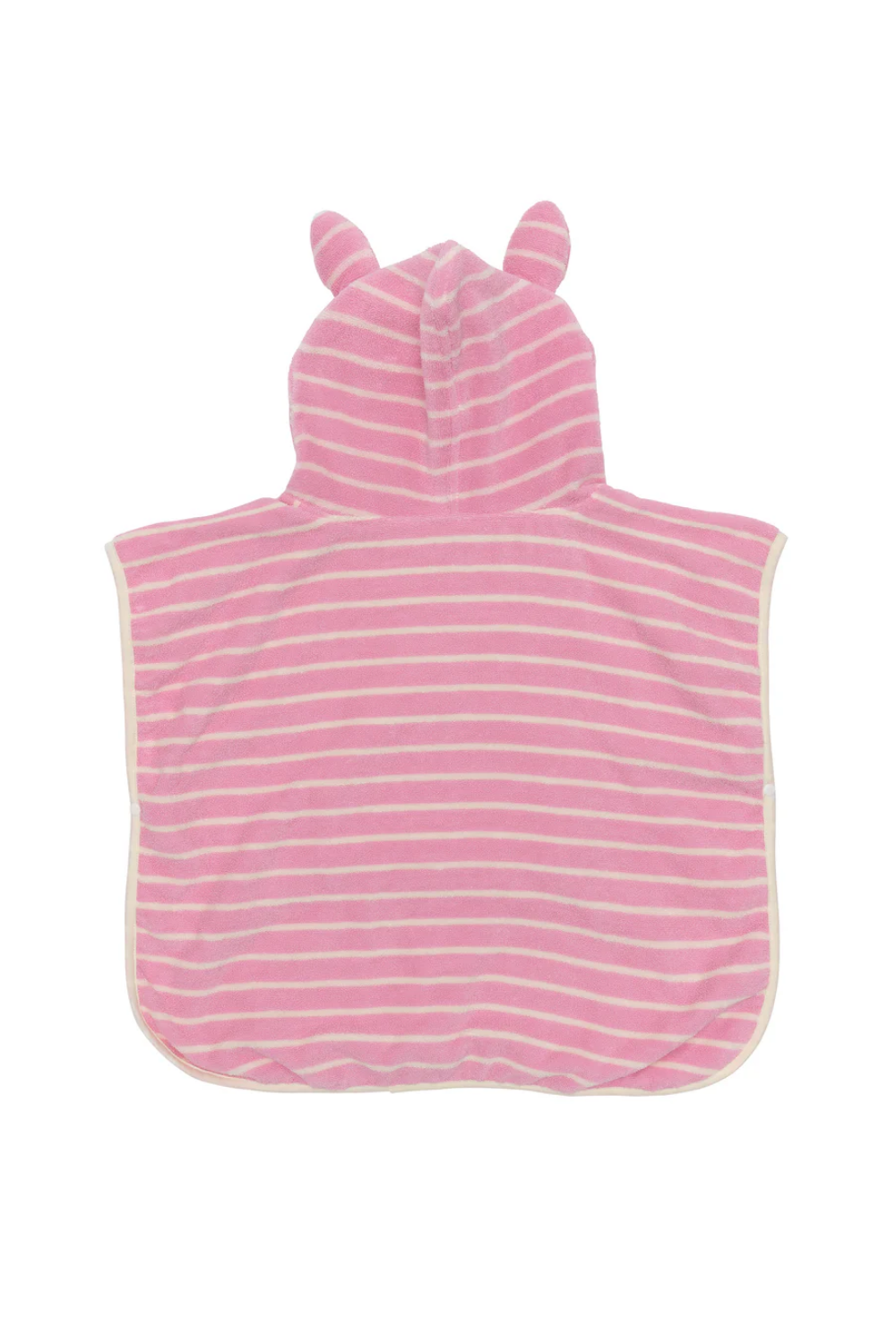 Load image into Gallery viewer, Kids Character Hooded Towel Cotton Candy Pink Stripe
