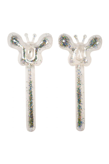 Kids Inflatable Noodle Cotton Candy Glitter Set of 2