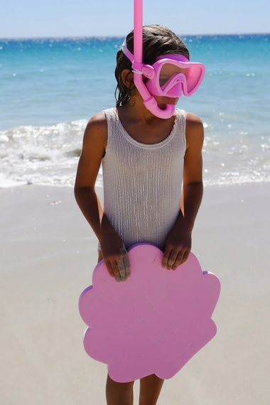 Kids Snorkel Set Small Summer Sherbet Pink