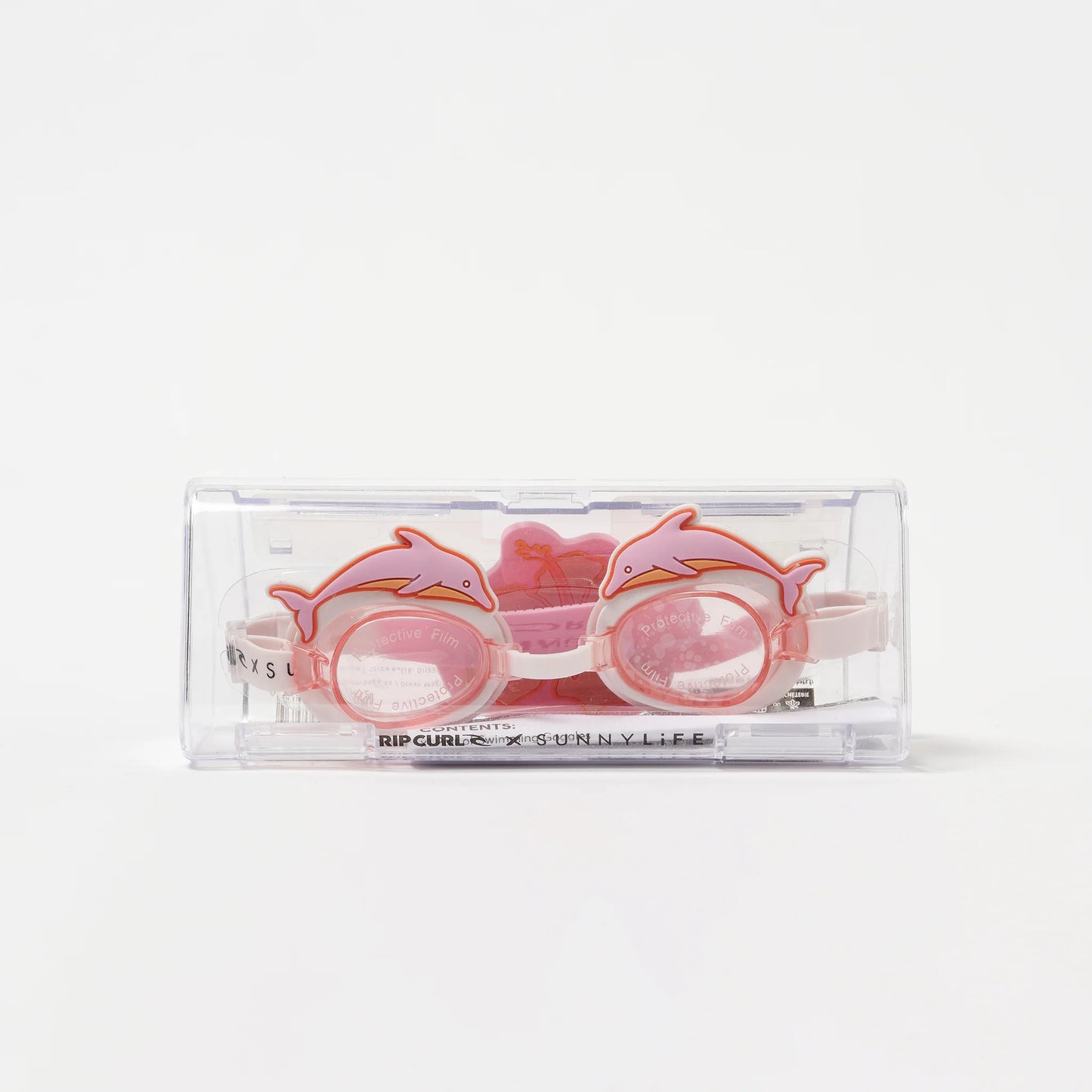 Load image into Gallery viewer, Kids Swim Goggles Ocean Magic Pink
