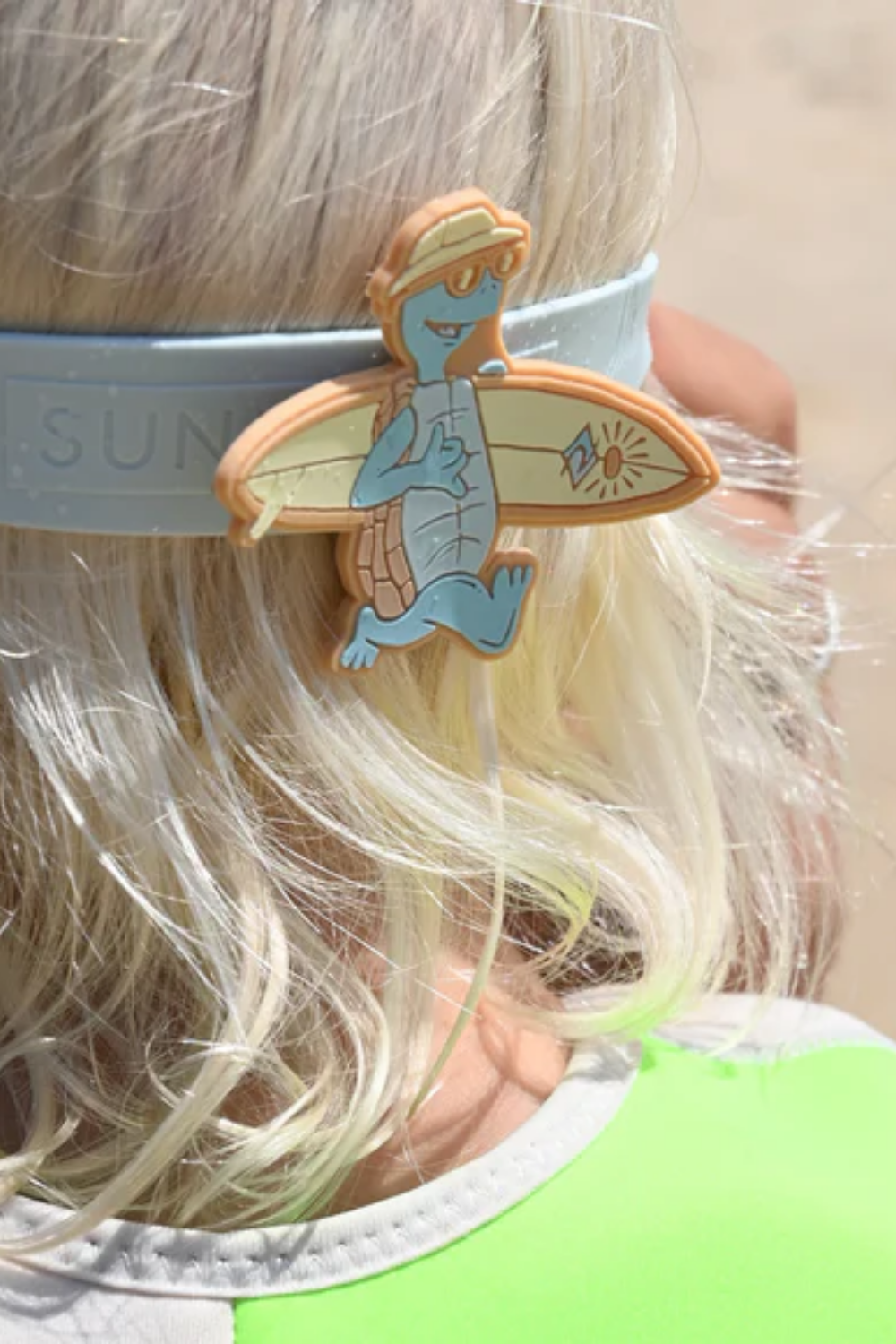 Load image into Gallery viewer, Kids Swim Goggles Shred Turtle Aqua
