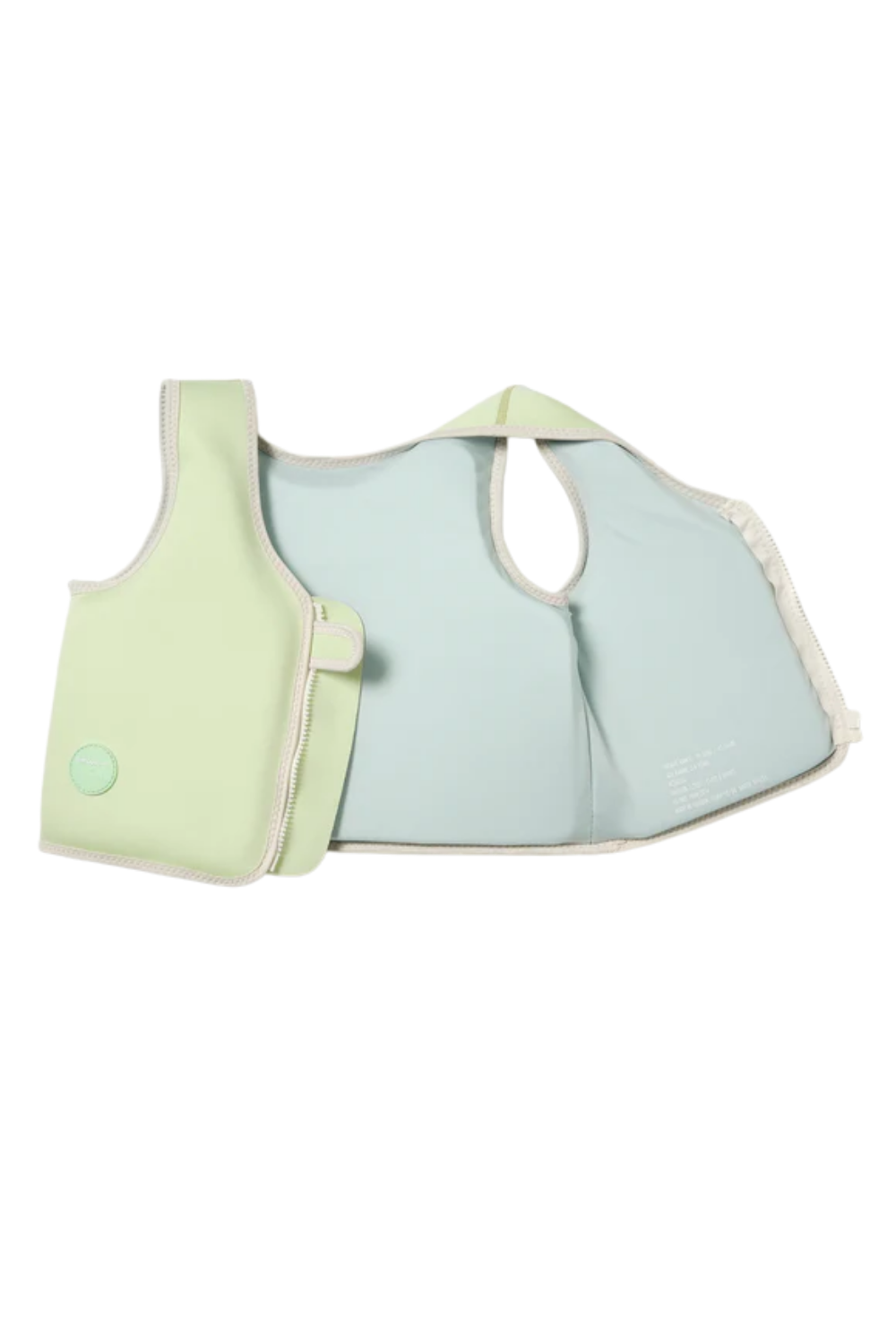 Load image into Gallery viewer, Kids Swim Vest Shred Turtle Aqua
