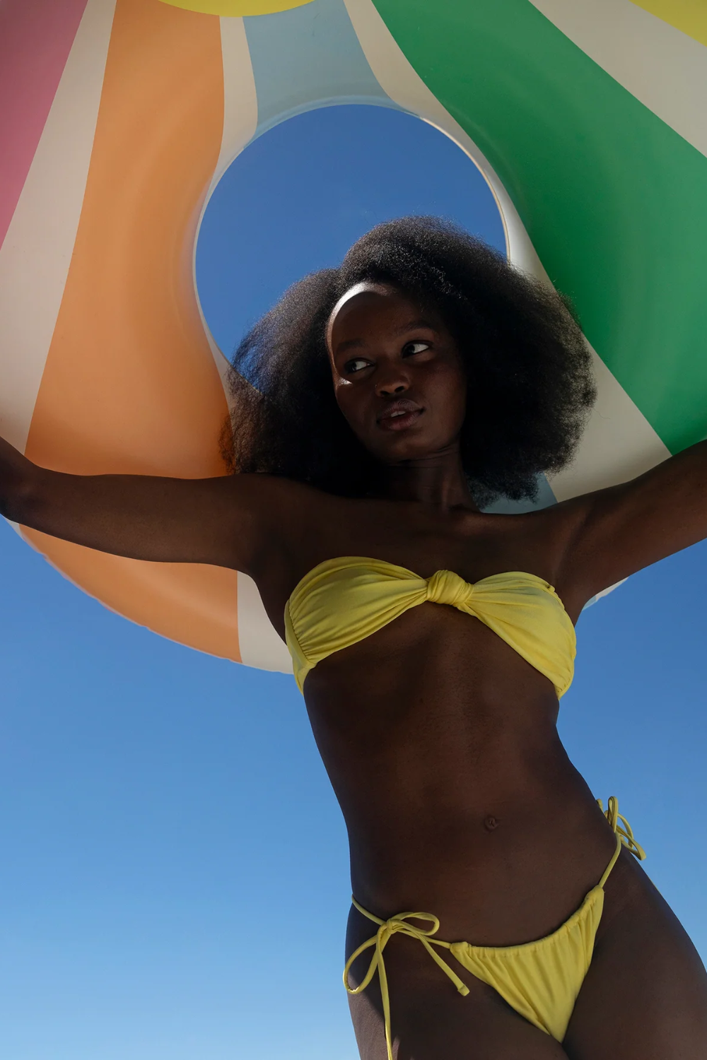 Load image into Gallery viewer, Pool Side Tube Float Pastel Gelato
