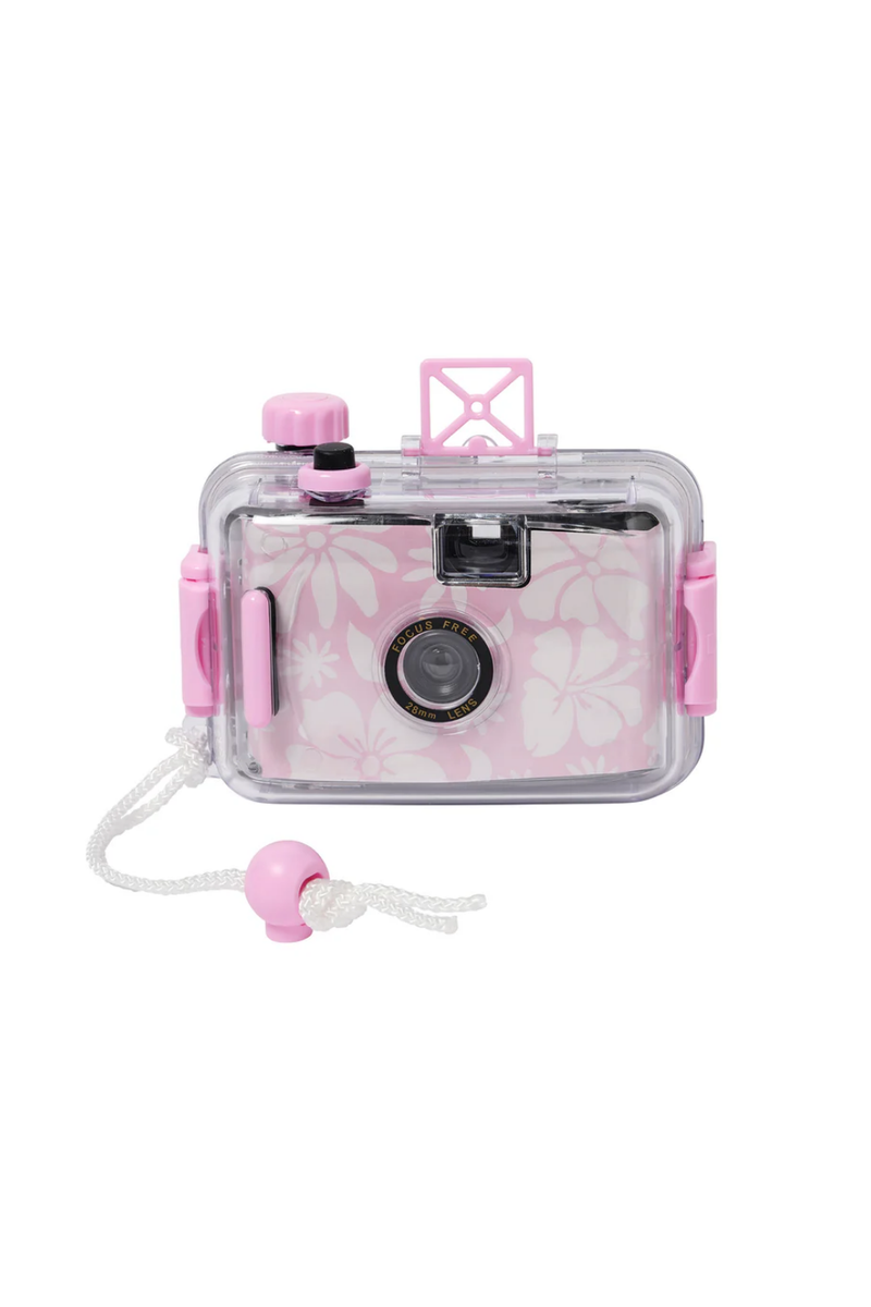 Underwater Camera Pink Floral