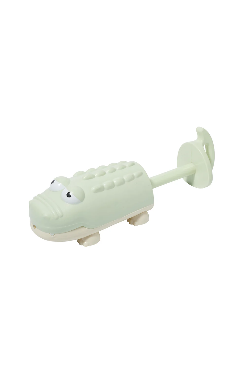 Water Squirters Crocodile Pastel Green