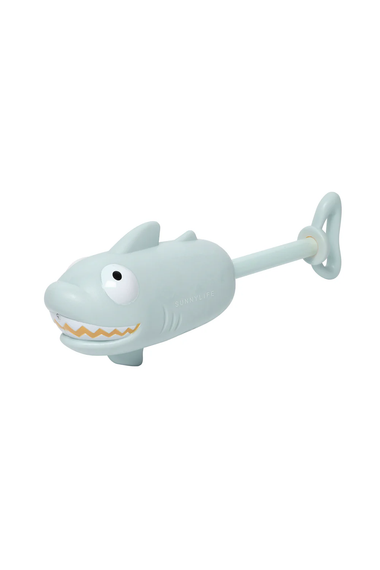 Water Squirters Shark Pastel Blue