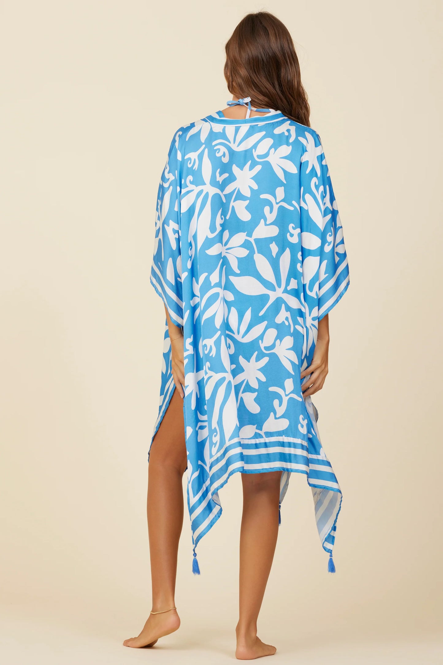 Load image into Gallery viewer, Summer Breeze Print Kimono - Kimono
