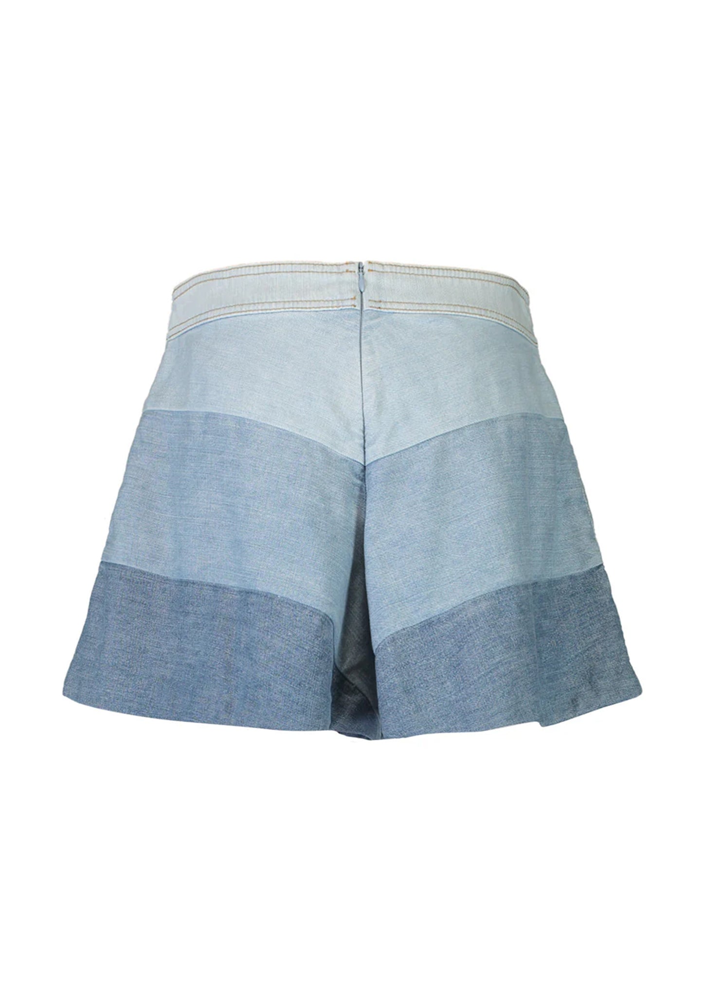 Load image into Gallery viewer, Tallow Chevron Denim Short - Short

