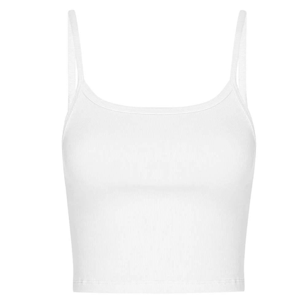 Tank Top Strappy Optic White