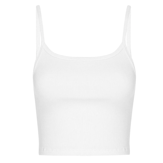 Tank Top Strappy Optic White