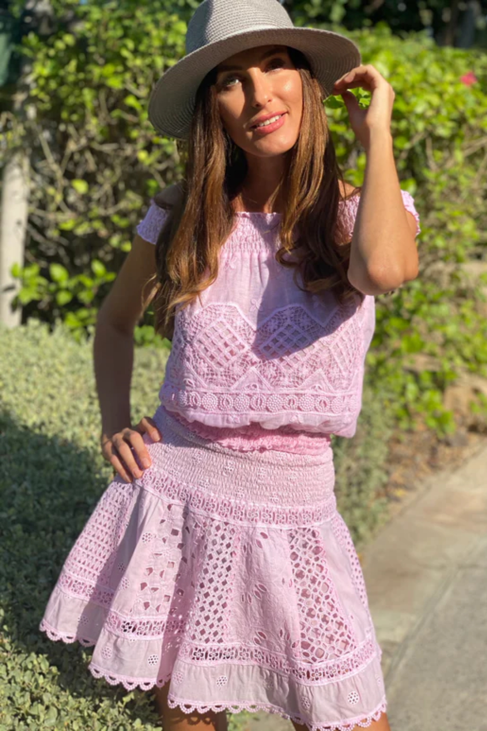 Lima Skirt & Venezuela Pink