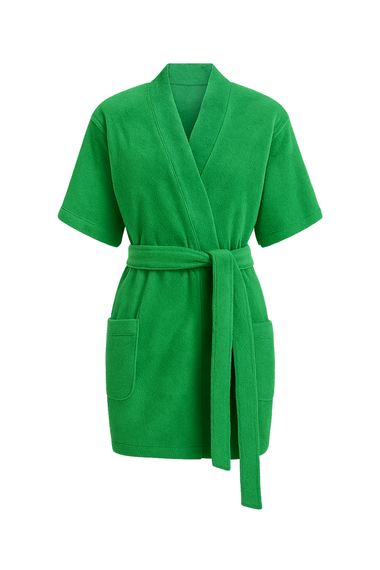 Abito Terry Robe Verde