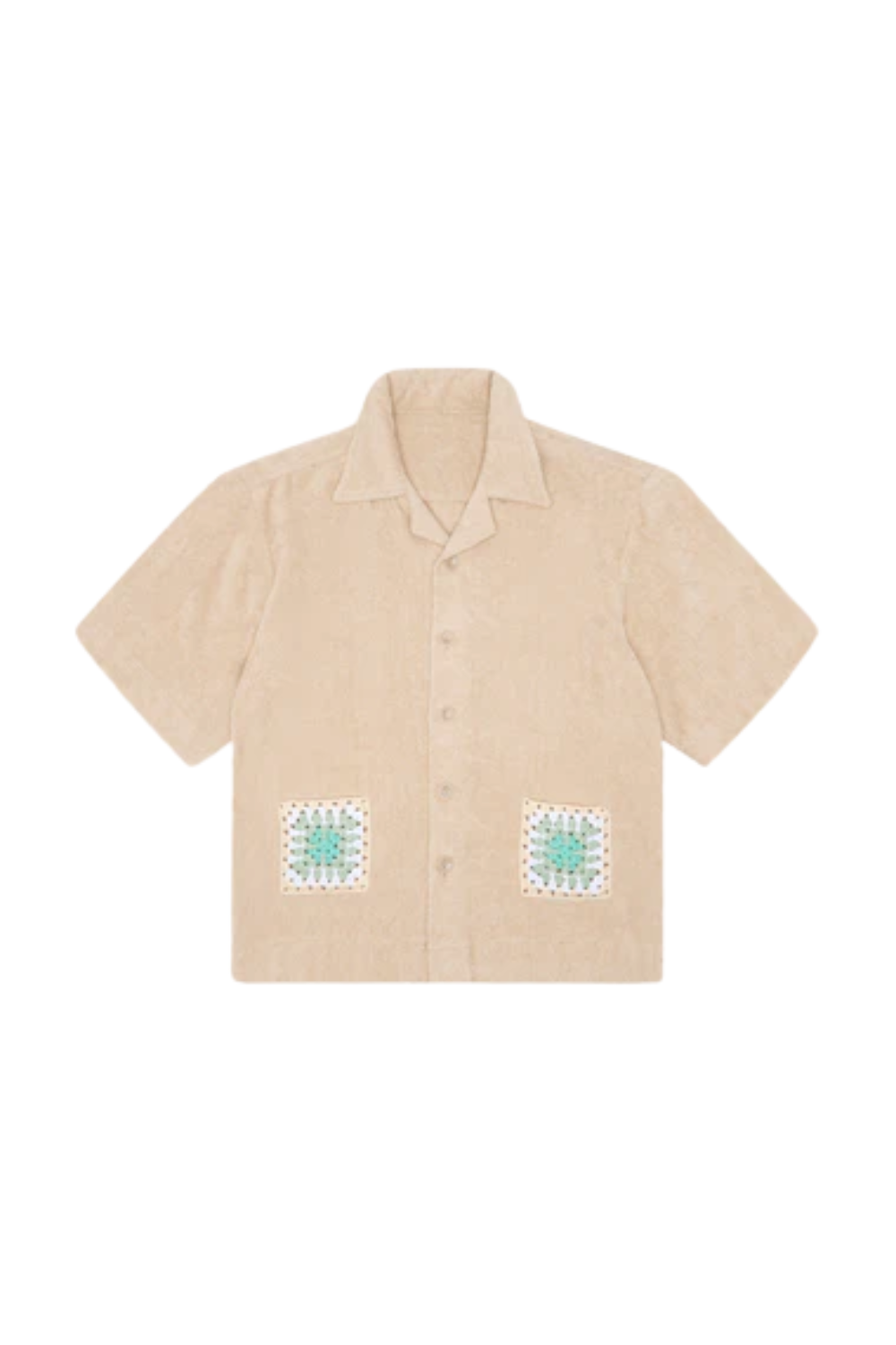 Load image into Gallery viewer, Estate Shirt Almond/Aqua
