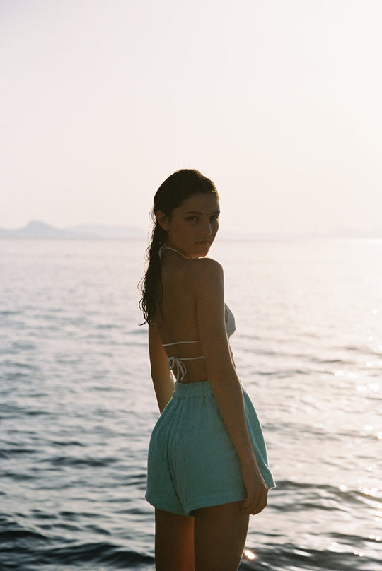 Load image into Gallery viewer, Estate Short Aqua - Shorts
