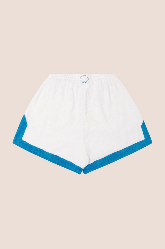 Estate Short Bianco/Ciano