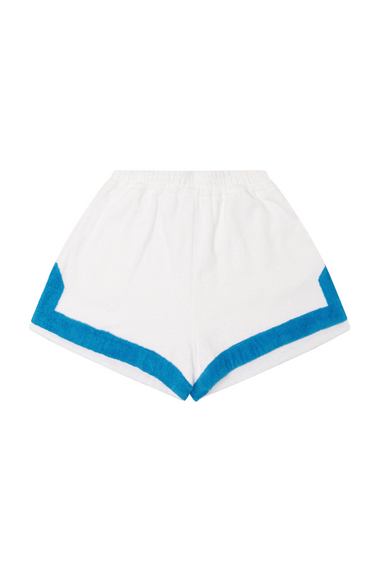 Estate Short Bianco/Ciano S