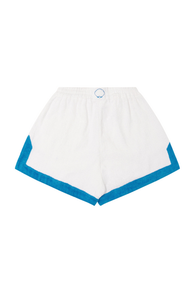 Estate Short Bianco/Ciano S