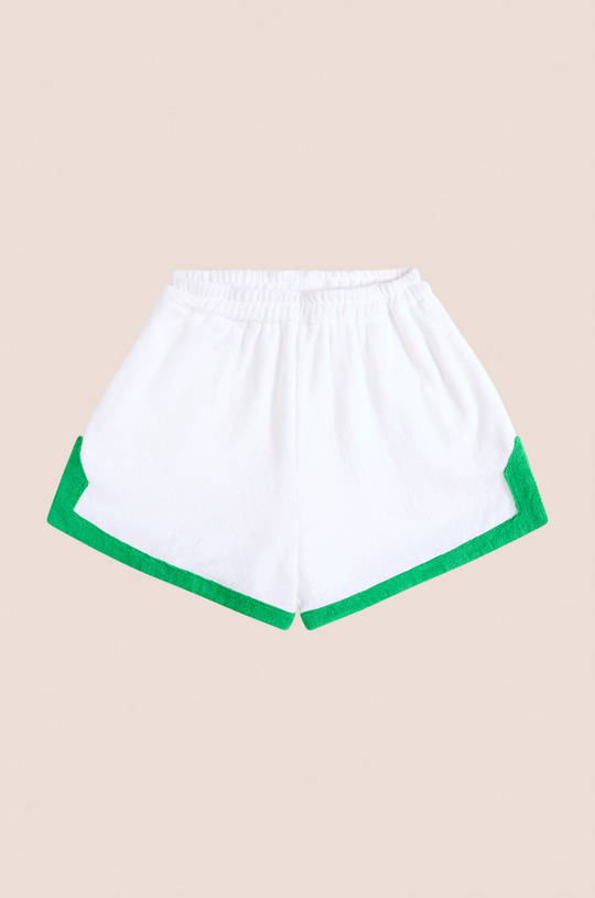 Estate Short Bianco/Verde