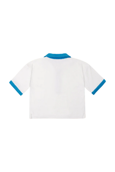 Estate Tee Bianco/Ciano