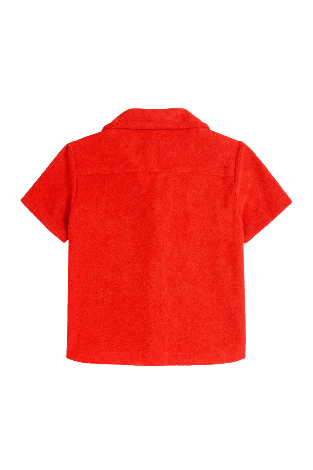 Load image into Gallery viewer, Red Terry Towelling Shirt for Women
