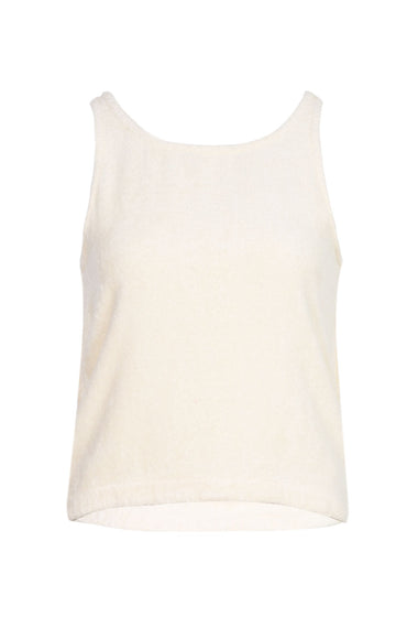 Terry Tank Top in White
