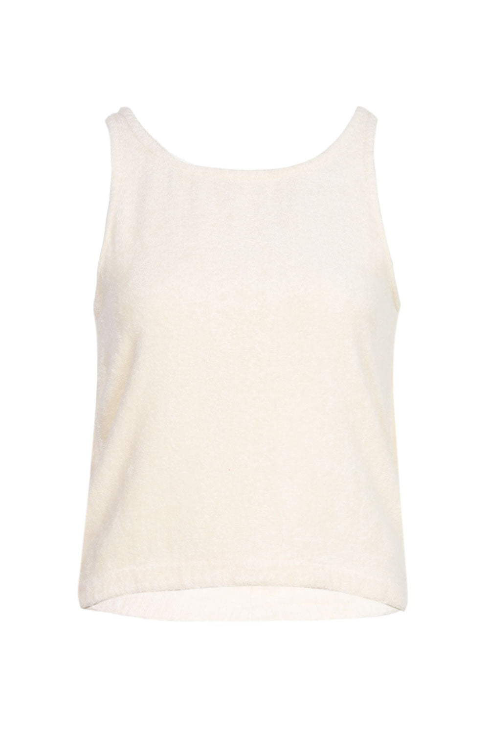 Load image into Gallery viewer, Terry Tank Top in White
