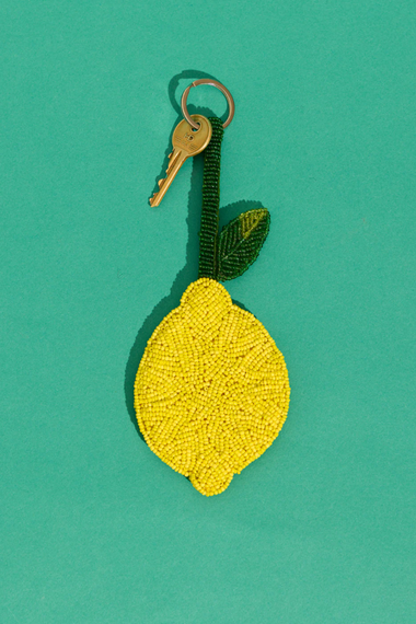 Lemon Key Ring