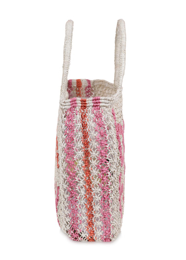 Beach Happy Day Jute Bag Natural