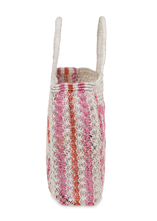 Beach Happy Day Jute Bag Natural