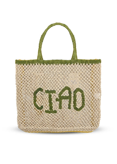 Ciao Bella Jute Bag Lemon - Bag
