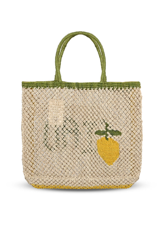 Ciao Bella Jute Bag Lemon - Bag