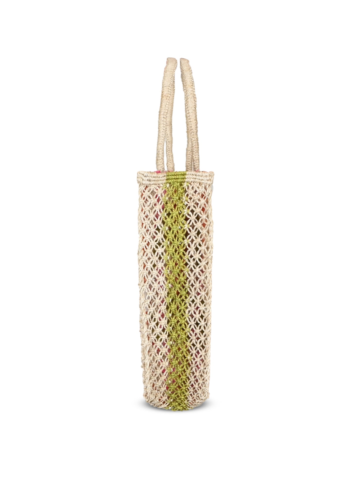 Load image into Gallery viewer, Ciao Bella Jute Bag Multi Yellow - Bag
