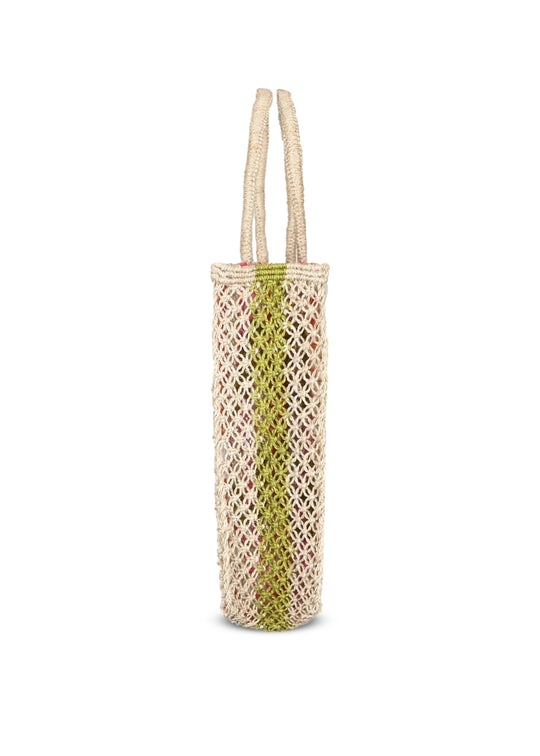 Ciao Bella Jute Bag Multi Yellow - Bag