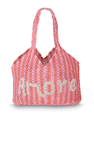 Dora Amore Rose Jute Bag