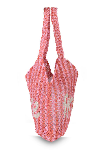 Dora Amore Rose Jute Bag