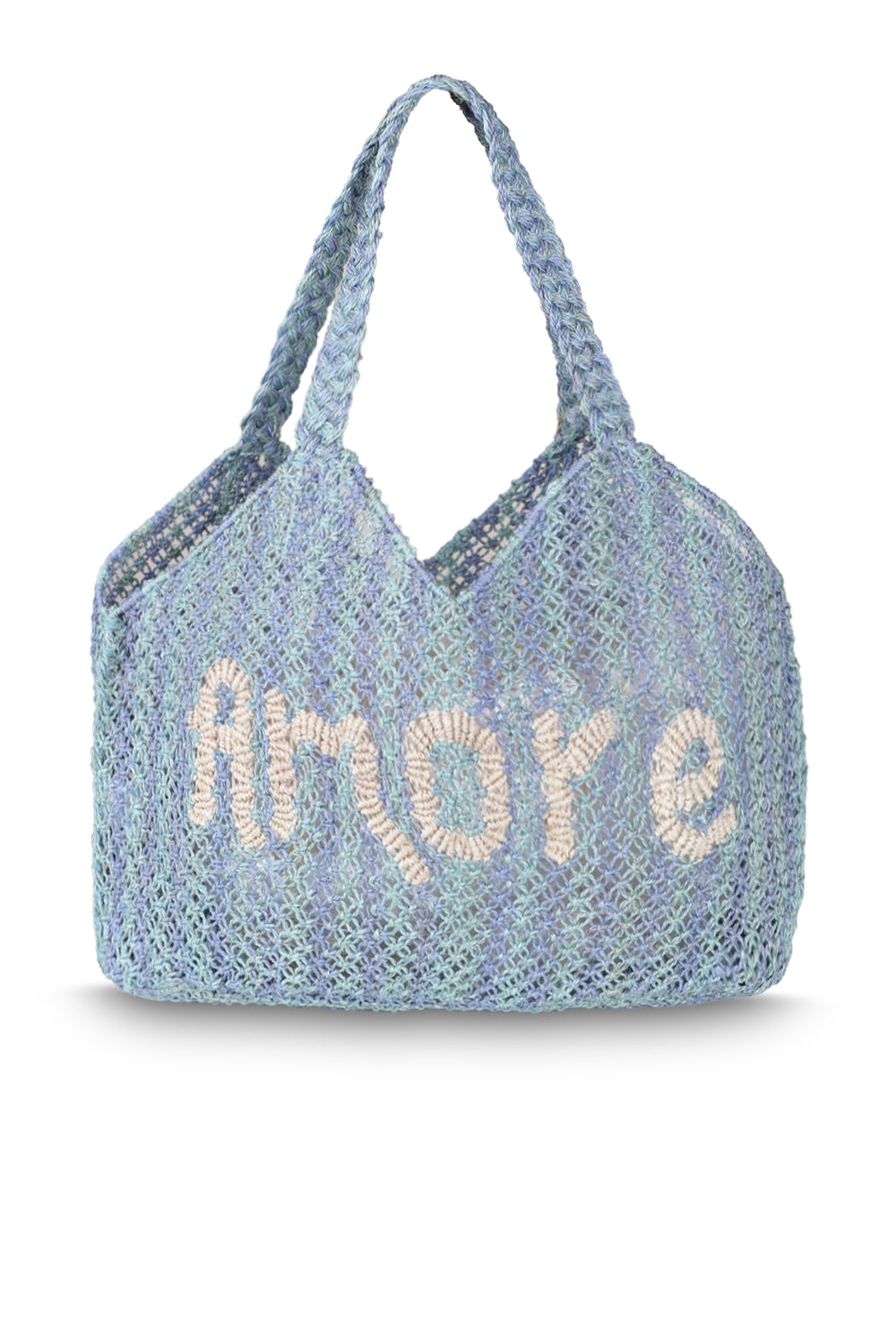 Load image into Gallery viewer, Dora Amore Sky Jute Bag
