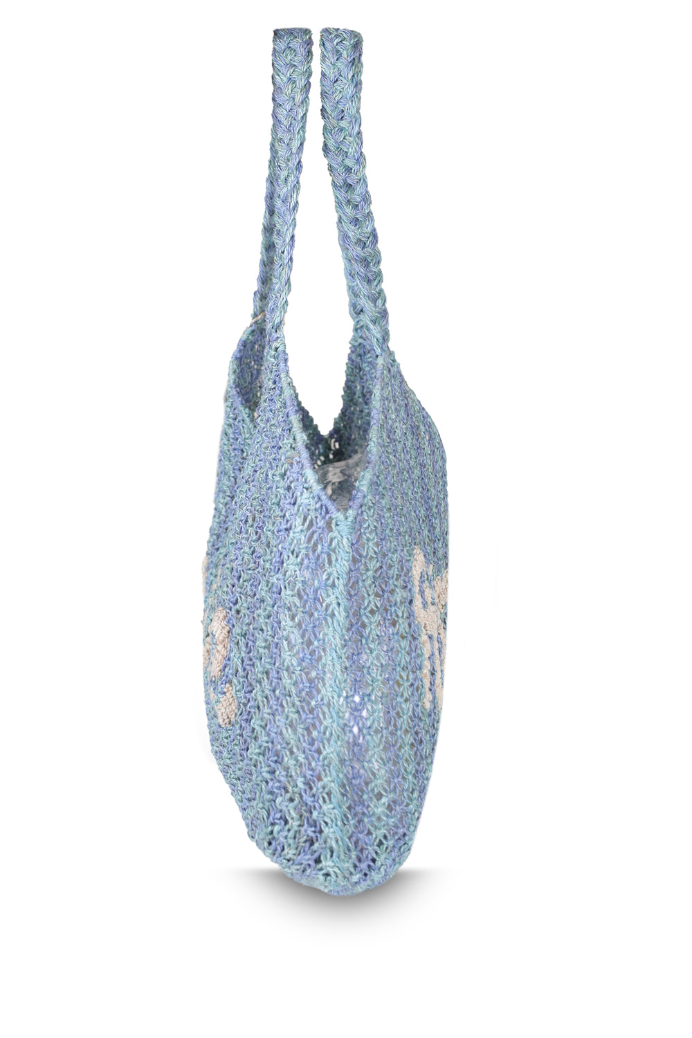 Load image into Gallery viewer, Dora Amore Sky Jute Bag
