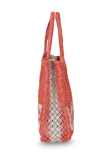 Lucy Love Peach Jute Bag