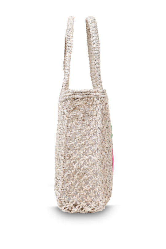 Tracy Cherry Jute Bag