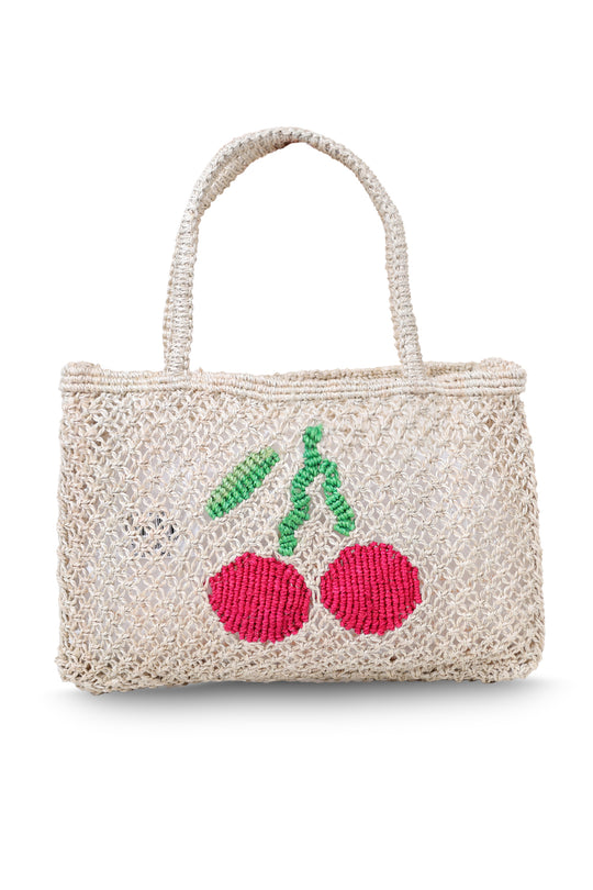 Tracy Cherry Jute Bag
