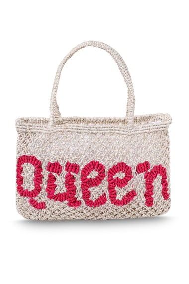Tracy Queen Natural Jute Bag