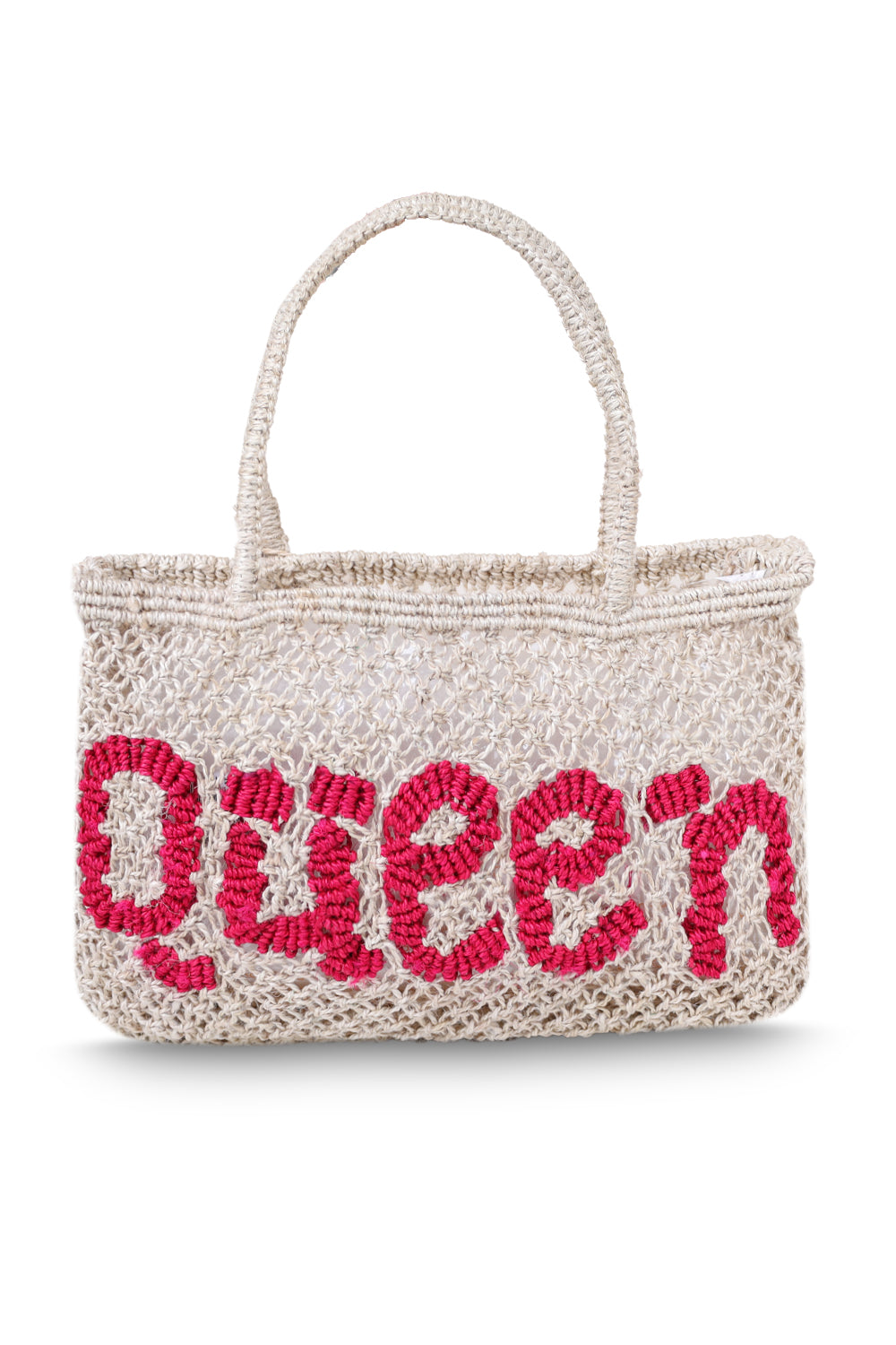 Load image into Gallery viewer, Tracy Queen Natural Jute Bag
