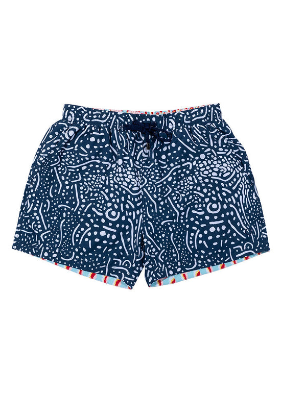 Balmoral Men's Whale Shark Skin Navy/White