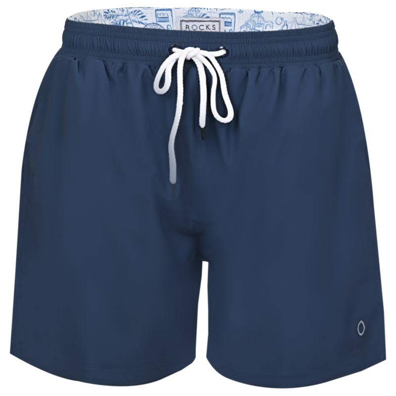 Balmoral Men's Navy Swim Shorts