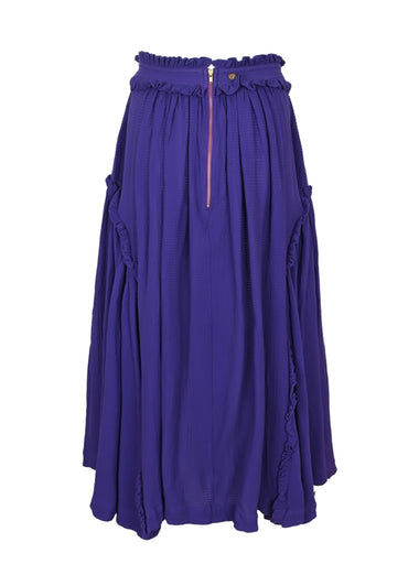 Bolide Skirt Plain Waffle Violette - Skirt